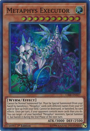 Metaphys Executor - CIBR-EN027 - Super Rare - 1st Edition