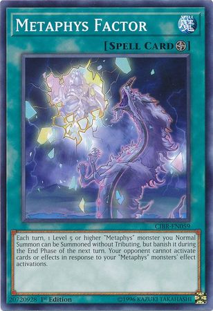 Metaphys Factor - CIBR-EN059 - Common - 1st Edition