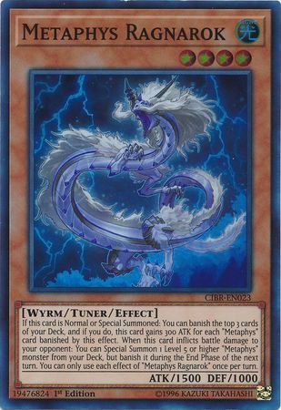 Metaphys Ragnarok - CIBR-EN023 - Super Rare - 1st Edition