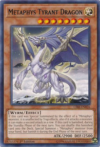 Metaphys Tyrant Dragon - CIBR-EN026 - Rare - 1st Edition