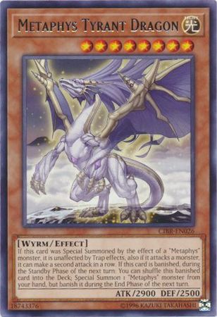 Metaphys Tyrant Dragon - CIBR-EN026 - Rare - Unlimited