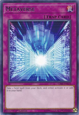 Metaverse - CIBR-EN076 - Rare - 1st Edition