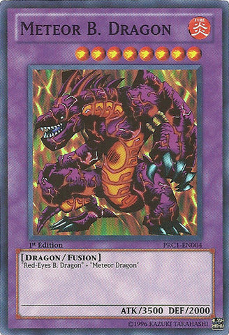 Meteor B. Dragon - PRC1-EN004 - Super Rare - 1st Edition