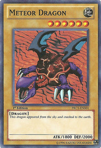 Meteor Dragon - PRC1-EN001 - Super Rare - 1st Edition