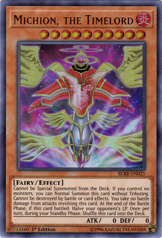 Michion, the Timelord - BLRR-EN021 - Ultra Rare - 1st Edition