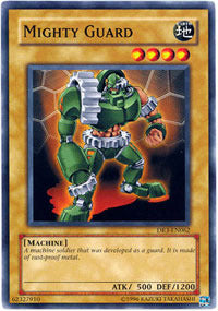 Mighty Guard - DR3-EN062 - Common - Unlimited