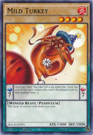 Mild Turkey - MACR-EN095 - Common - 1st Edition