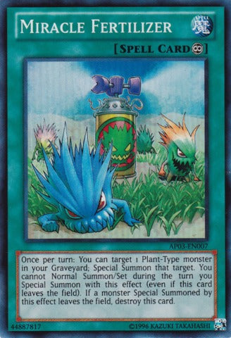 Miracle Fertilizer - AP03-EN007 - Super Rare - Unlimited