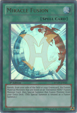 Miracle Fusion - RYMP-EN021 - Ultra Rare - 1st Edition