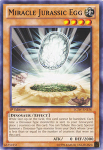 Miracle Jurassic Egg - LCJW-EN156 - Common - 1st Edition