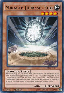 Miracle Jurassic Egg - SR04-EN011 - Common - 1st Edition