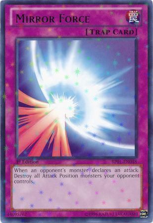 Mirror Force - BP01-EN048 - Starfoil Rare - 1st Edition