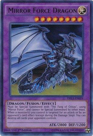 Mirror Force Dragon - DRL3-EN059 - Ultra Rare - 1st Edition