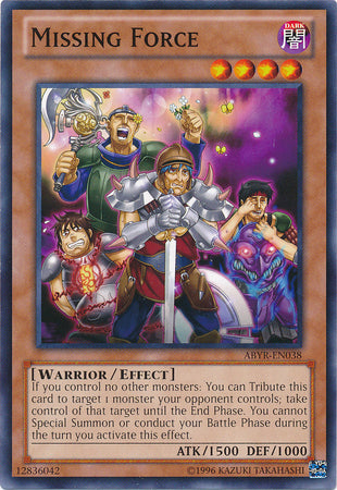 Missing Force - ABYR-EN038 - Common - Unlimited