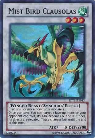 Mist Bird Clausolas - JOTL-EN043 - Super Rare - Unlimited