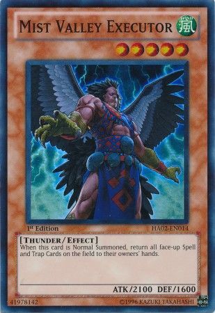 Mist Valley Executor - HA02-EN014 - Super Rare - 1st Edition