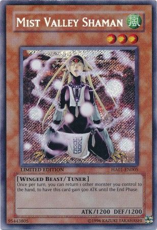 Mist Valley Shaman - HA01-EN005 - Secret Rare - Limited