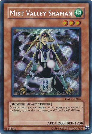 Mist Valley Shaman - HA01-EN005 - Secret Rare - Unlimited