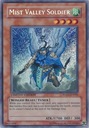 Mist Valley Soldier - HA01-EN006 - Secret Rare - Limited