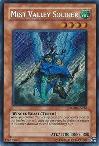 Mist Valley Soldier - HA01-EN006 - Secret Rare - Unlimited