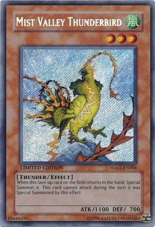 Mist Valley Thunderbird - HA01-EN004 - Secret Rare - Limited