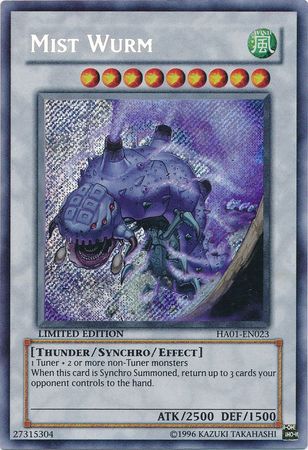 Mist Wurm - HA01-EN023 - Secret Rare - Unlimited