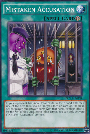 Mistaken Accusation - BOSH-EN068 - Common - Unlimited
