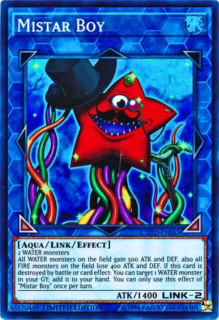 Mistar Boy - COTD-ENSE3 - Super Rare - Limited