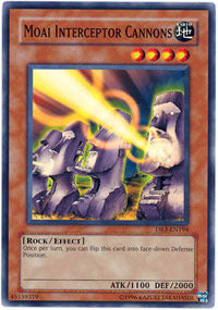 Moai Interceptor Cannons - DR3-EN194 - Common - Unlimited