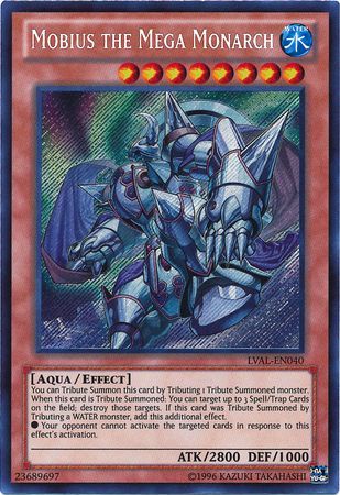 Mobius the Mega Monarch - LVAL-EN040 - Secret Rare - Unlimited