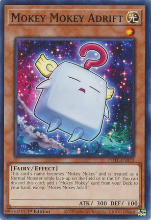 Mokey Mokey Adrift - POTE-EN030 - Common - 1st Edition