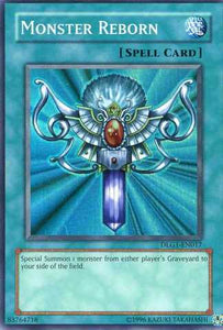 Monster Reborn - DLG1-EN017 - Super Rare - Unlimited