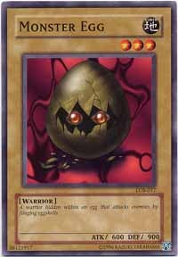 Monster Egg - LOB-017 - Common - 1st Edition