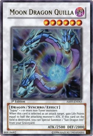 Moon Dragon Quilla - ABPF-EN043 - Ultra Rare - 1st Edition