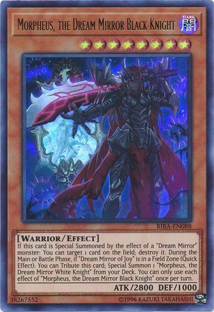 Morpheus, the Dream Mirror Black Knight - RIRA-EN088 - Ultra Rare - Unlimited