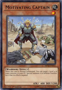 Motivating Captain - MP18-EN055 - Rare - 1st Edition