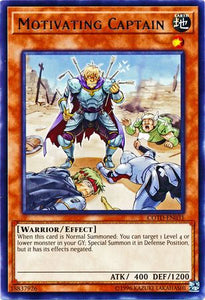 Motivating Captain - COTD-EN031 - Rare - Unlimited