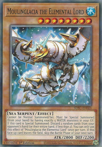 Moulinglacia the Elemental Lord - SDFC-EN025 - Common - 1st Edition