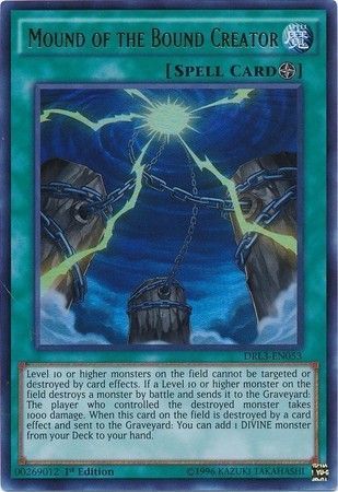 Mound of the Bound Creator - DRL3-EN053 - Ultra Rare - 1st Edition