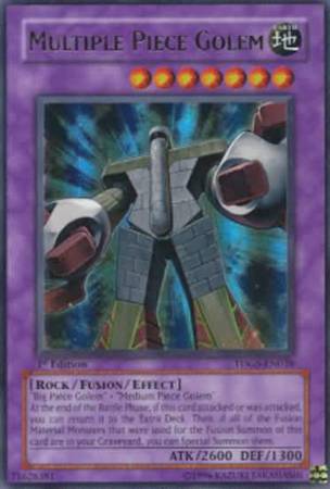 Multiple Piece Golem - TDGS-EN038 - Ultra Rare - 1st Edition