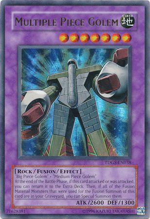 Multiple Piece Golem - TDGS-EN038 - Ultra Rare - Unlimited