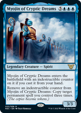 Myojin of Cryptic Dreams - NEC - Foil - Rare