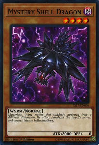 Mystery Shell Dragon - YS17-EN006 - Common - 1st Edition