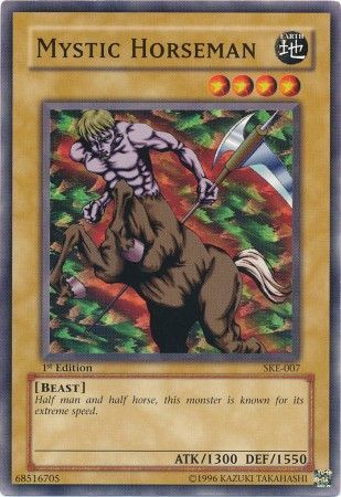 Mystic Horseman - SKE-007 - Common - 1st Edition