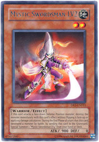 Mystic Swordsman LV2 - DR3-EN011 - Rare - Unlimited