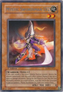 Mystic Swordsman LV2 - SOD-EN011 - Rare - 1st Edition