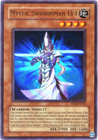 Mystic Swordsman LV4 - DR3-EN012 - Ultra Rare - Unlimited