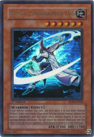 Mystic Swordsman LV6 - RDS-EN008 - Ultra Rare - 1st Edition