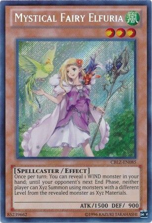 Mystical Fairy Elfuria - CBLZ-EN085 - Secret Rare - Unlimited