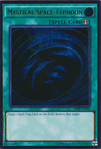 Mystical Space Typhoon - AP08-EN002 - Ultimate Rare - Unlimited